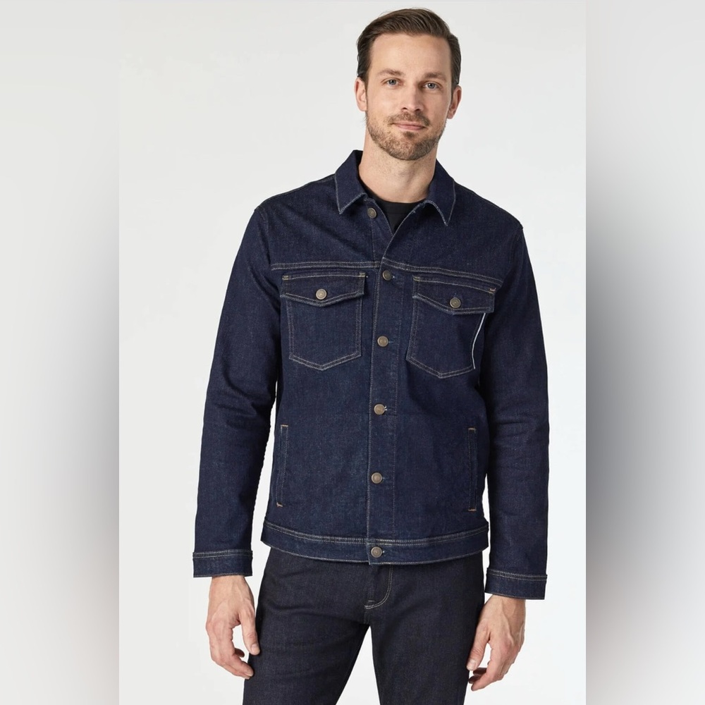 Mavi LORAN Organic Cotton Denim Jacket SELVEDGE denim Sz XXL All Blue